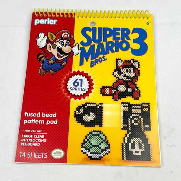 Perler Super Mario Bros. 3 Pattern Pad - Picture 1 of 2